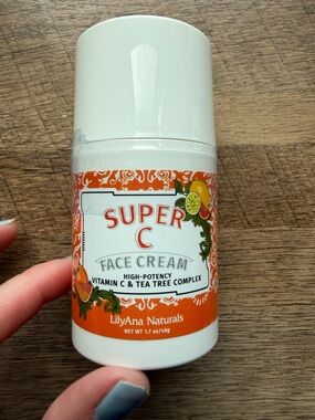 SUPER C Face Cream - Orange & White Jar